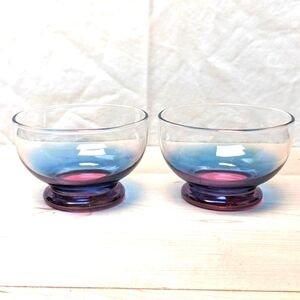 ✨ SOLD ✨Vintage ombre cocktail glasses